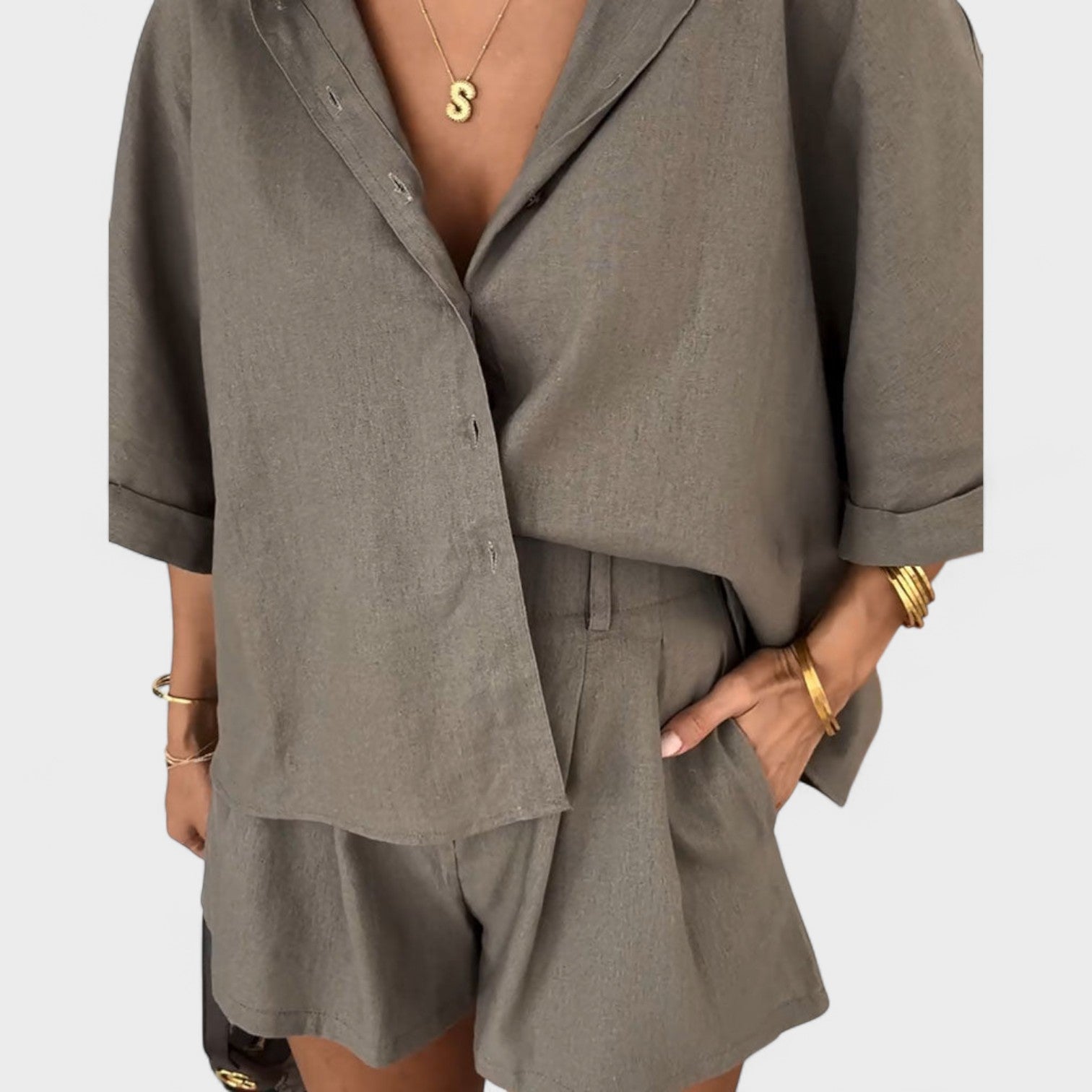 Sofia - O conjunto que exala uma elegância natural - Ines Braga