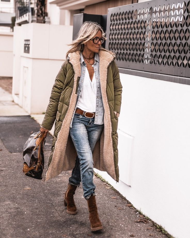 Tânia - Casaco Quente Dupla Face - Ines Braga