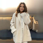 Teresa | Cardigan de Malha com Bolsos - Ines Braga