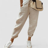 Tildai | Calças de linho elegantes - Ines Braga