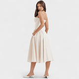 Valentina - O vestido com corset que transforma a sua figura - Ines Braga