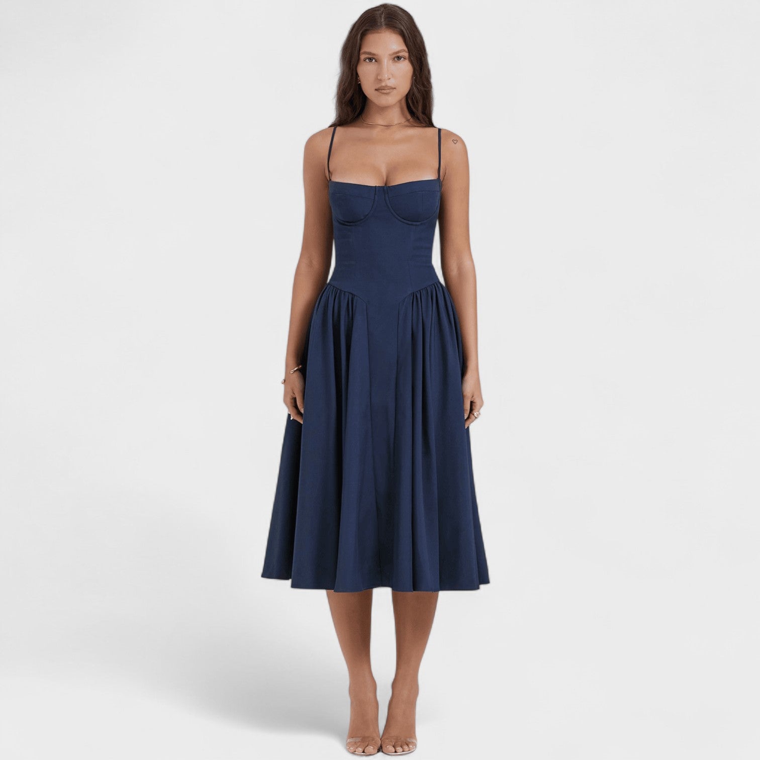 Valentina - O vestido com corset que transforma a sua figura - Ines Braga