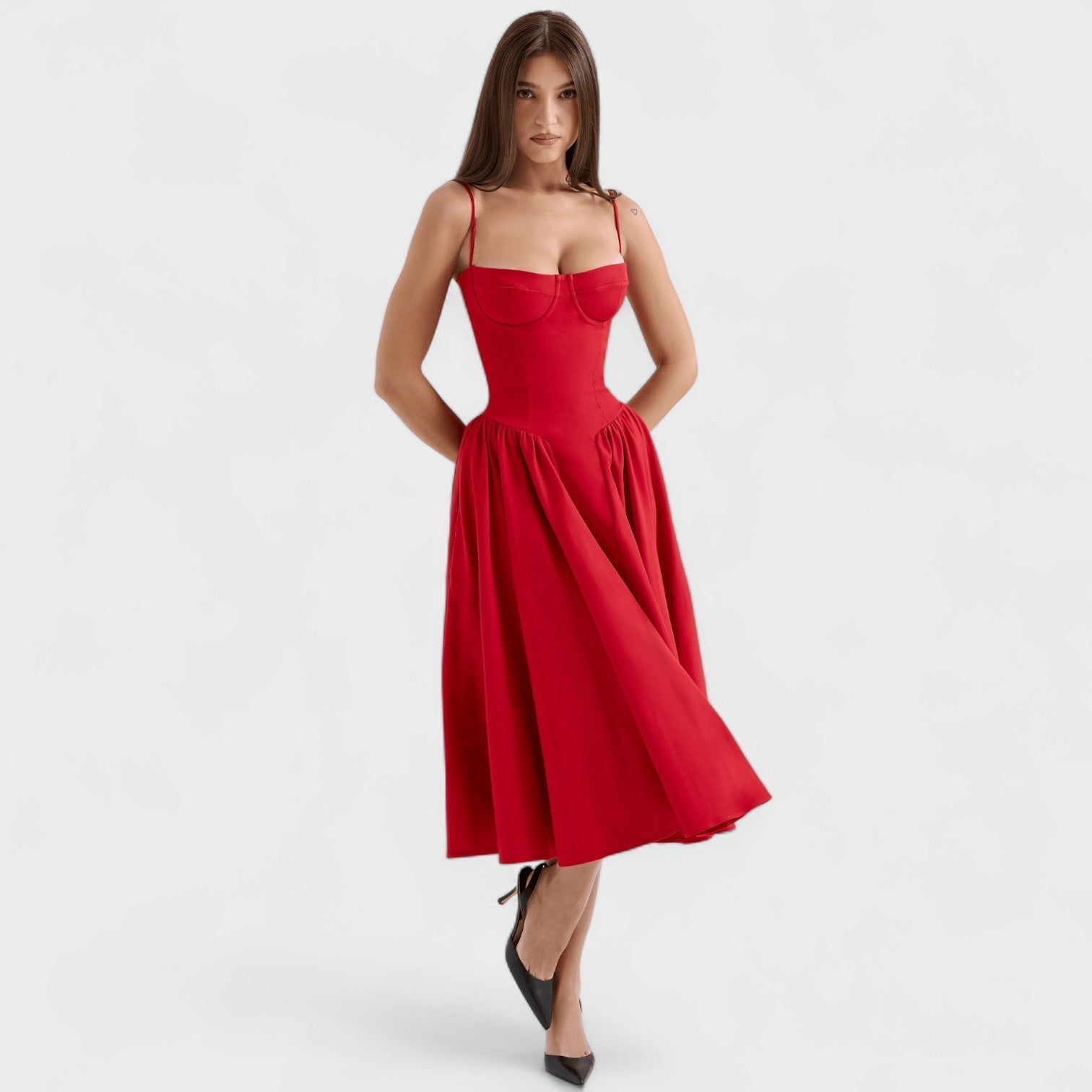 Valentina - O vestido com corset que transforma a sua figura - Ines Braga