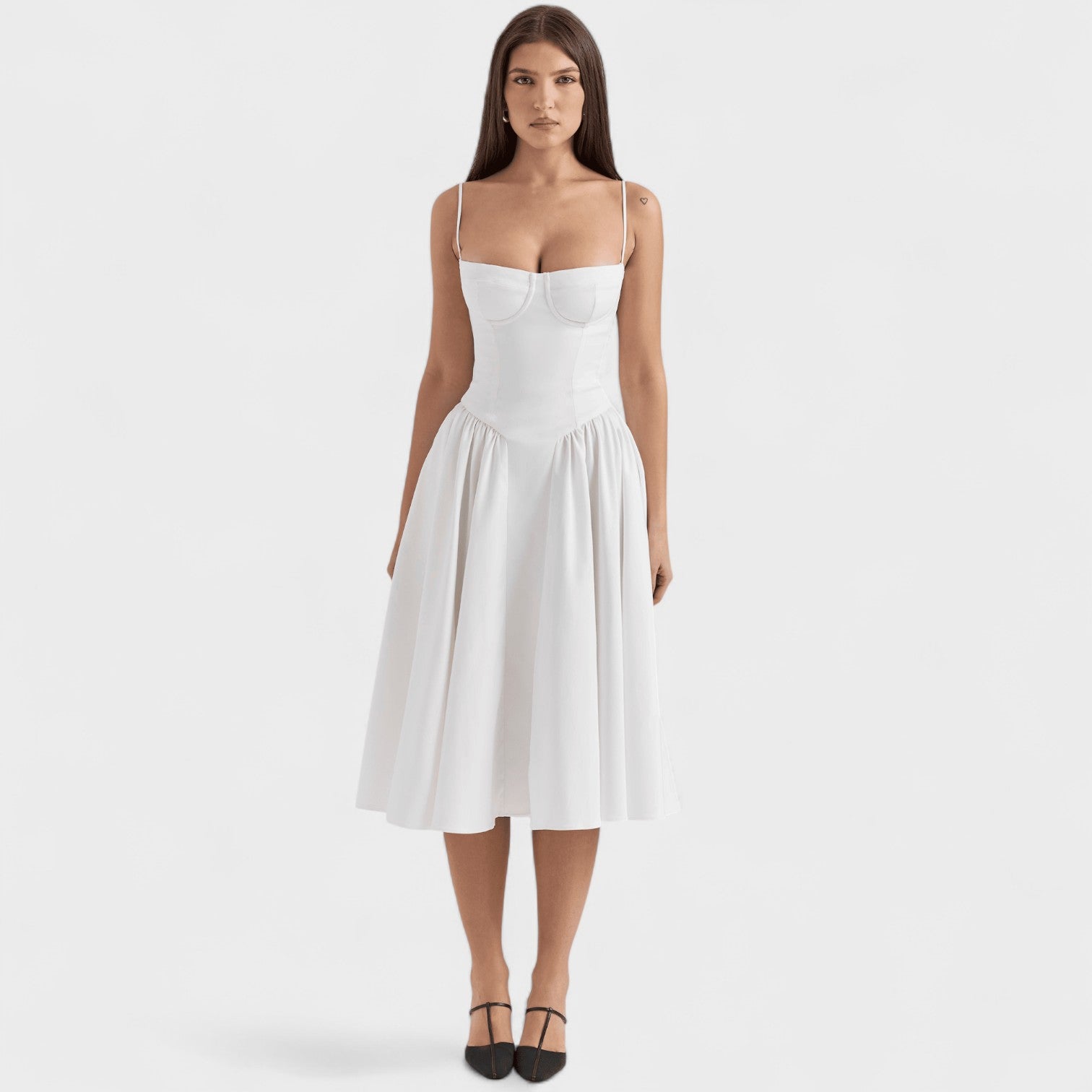 Valentina - O vestido com corset que transforma a sua figura - Ines Braga