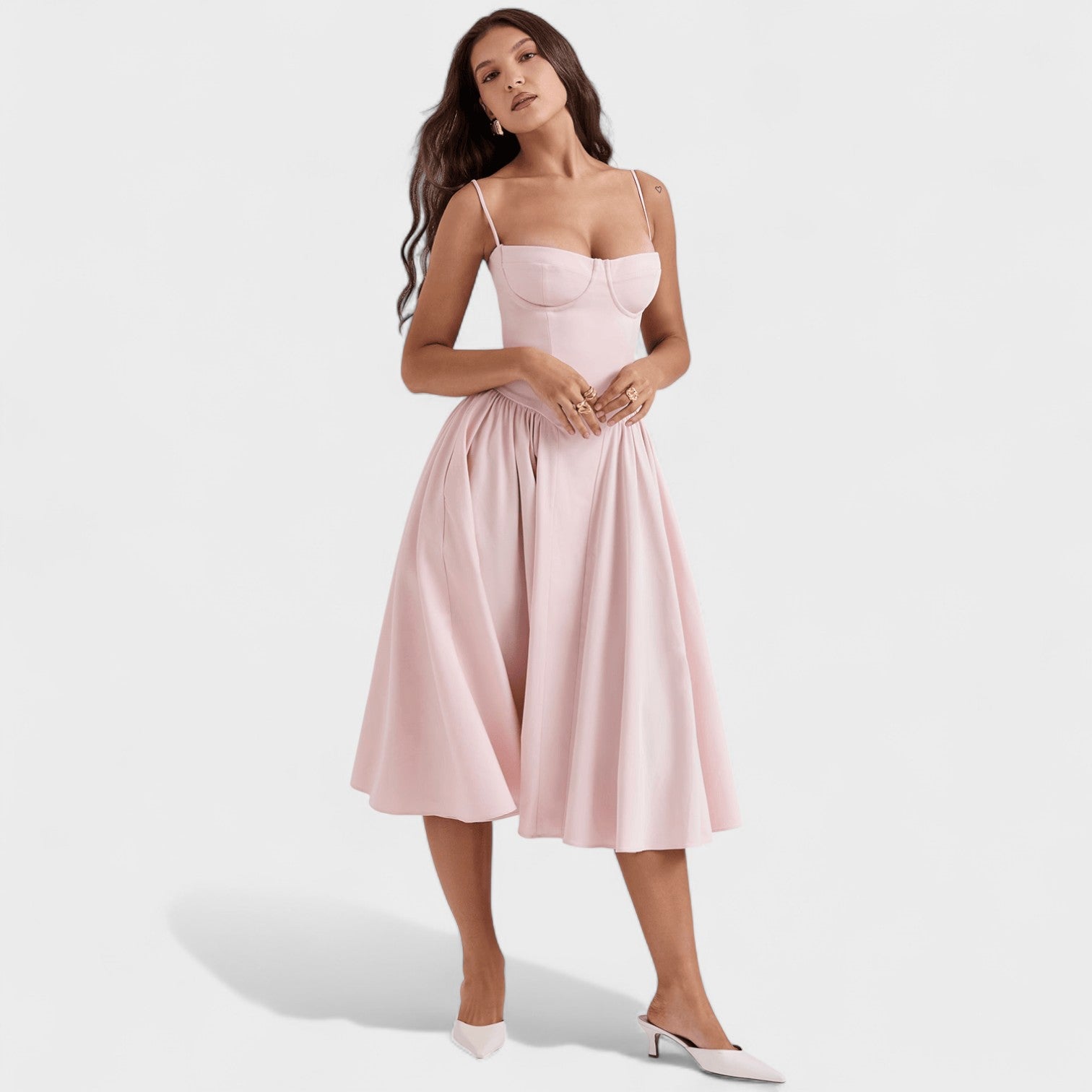 Valentina - O vestido com corset que transforma a sua figura - Ines Braga