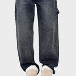 Valerie - Calças de ganga largas com um brilho subtil - Ines Braga