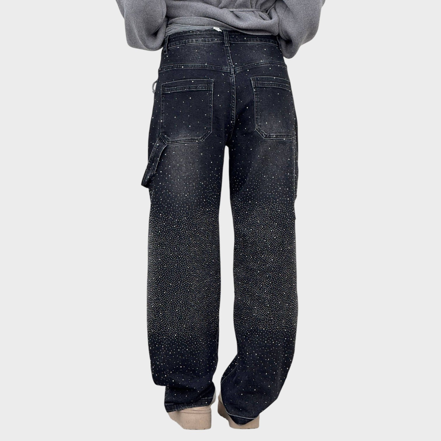 Valerie - Calças de ganga largas com um brilho subtil - Ines Braga