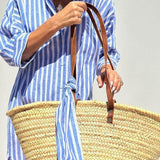 Veronica™ – Camisa Clássica Listrada - Ines Braga