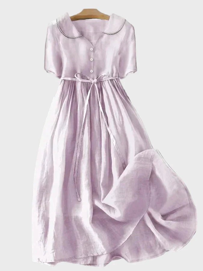 Vestido Clássico com Botões - Ines Braga