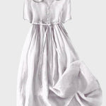 Vestido Clássico com Botões - Ines Braga