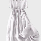 Vestido Clássico com Botões - Ines Braga