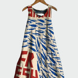 Vestido com Estampa de Sardinhas - Ines Braga