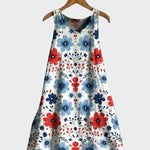 Vestido com Estampa Floral - Ines Braga