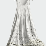 Vestido com Renda Inglesa - Ines Braga