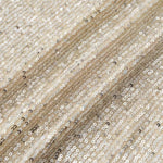 Vestido de festa com lantejoulas e contraste - Ines Braga