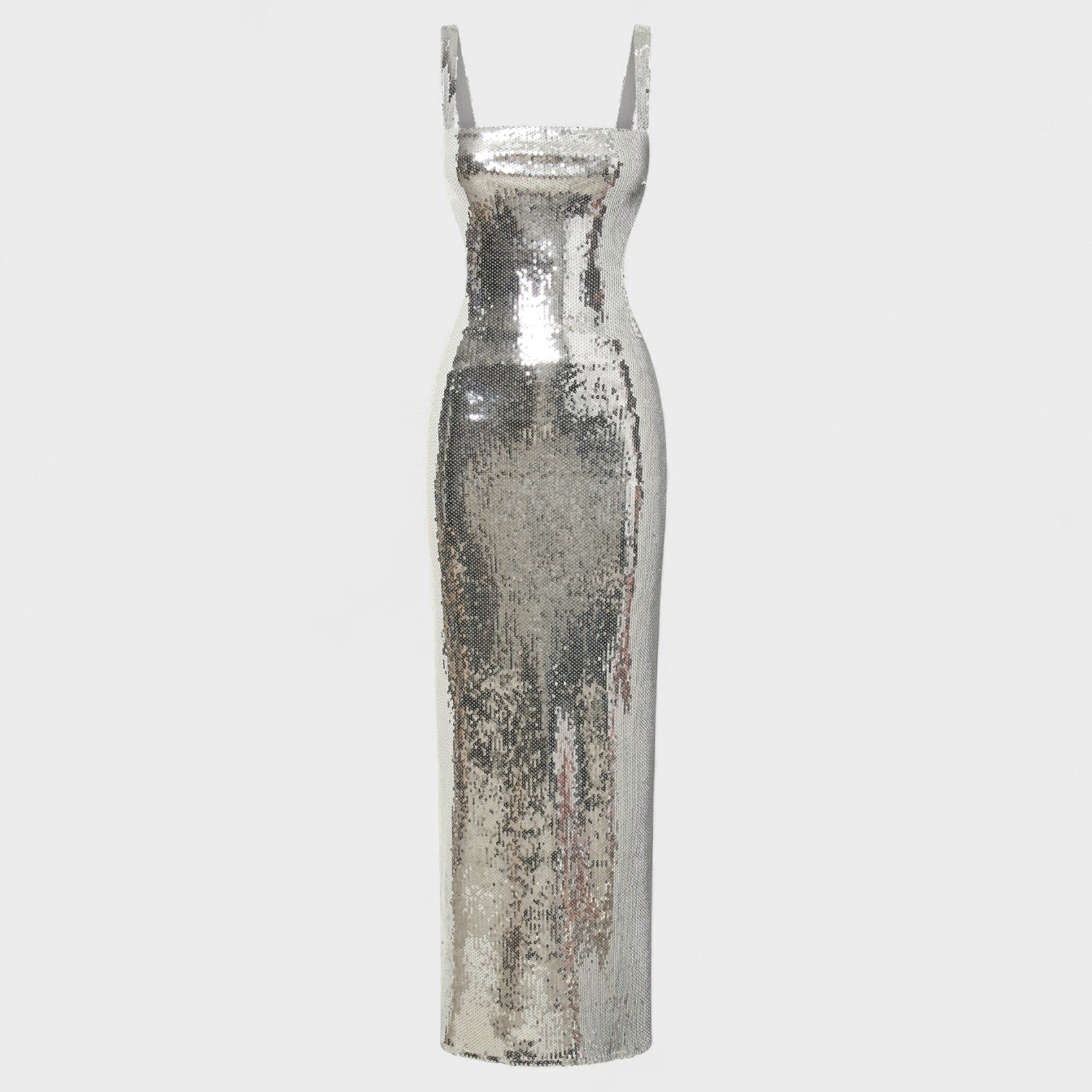 Vestido de gala Sparkle Silver - Edição de noite - Ines Braga