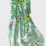 Vestido de Jardim em Aquarela - Ines Braga