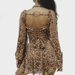 Vestido Leão Dourado - Ines Braga