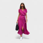 Vestido Lírio Rosa - Estilo Boho Chic - Ines Braga
