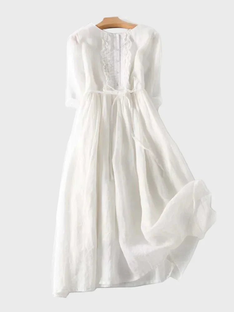 Vestido Longo Minimalista - Ines Braga