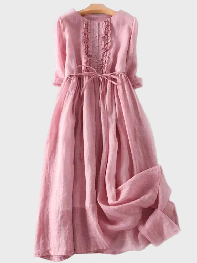 Vestido Longo Minimalista - Ines Braga