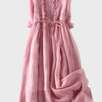 Vestido Longo Minimalista - Ines Braga