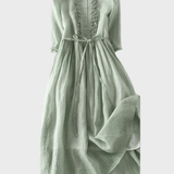 Vestido Longo Minimalista - Ines Braga