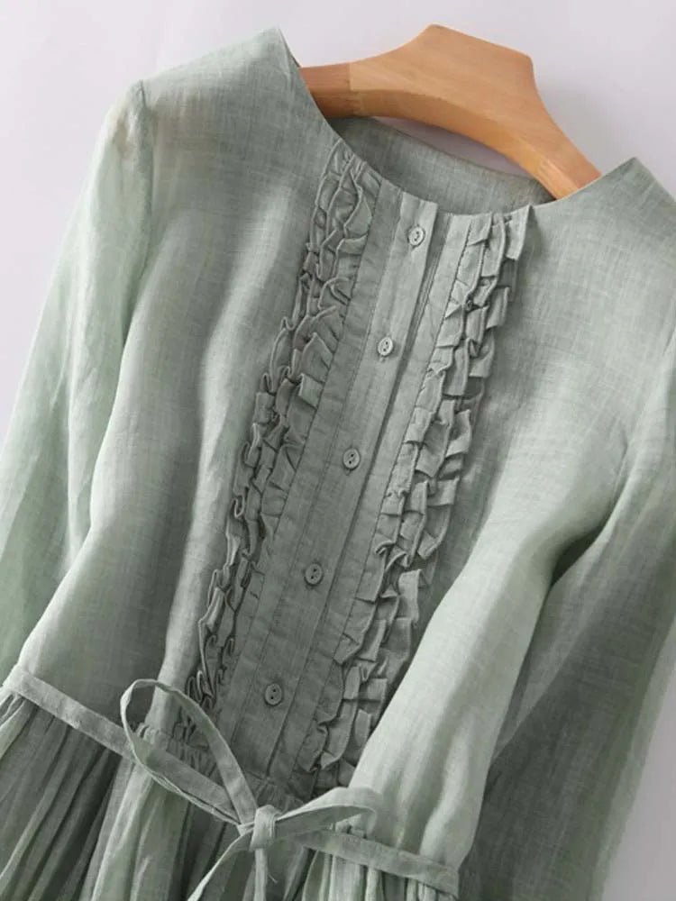 Vestido Longo Minimalista - Ines Braga