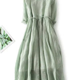 Vestido Longo Minimalista - Ines Braga