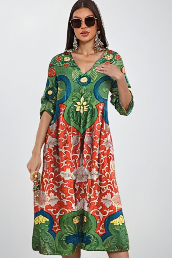 Vintessa™ – Vestido Vintage Romântico para Cada Passo - Ines Braga