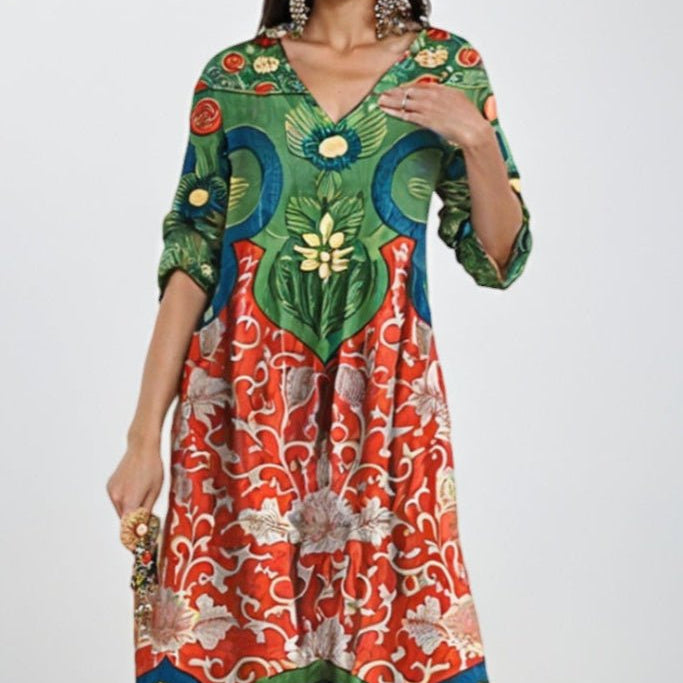 Vintessa™ – Vestido Vintage Romântico para Cada Passo - Ines Braga