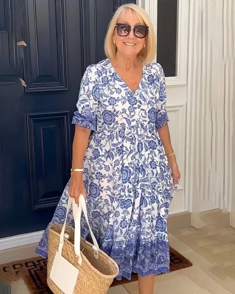 Violeta | Vestido de Verão – Leve, Feminino & Elegante - Ines Braga