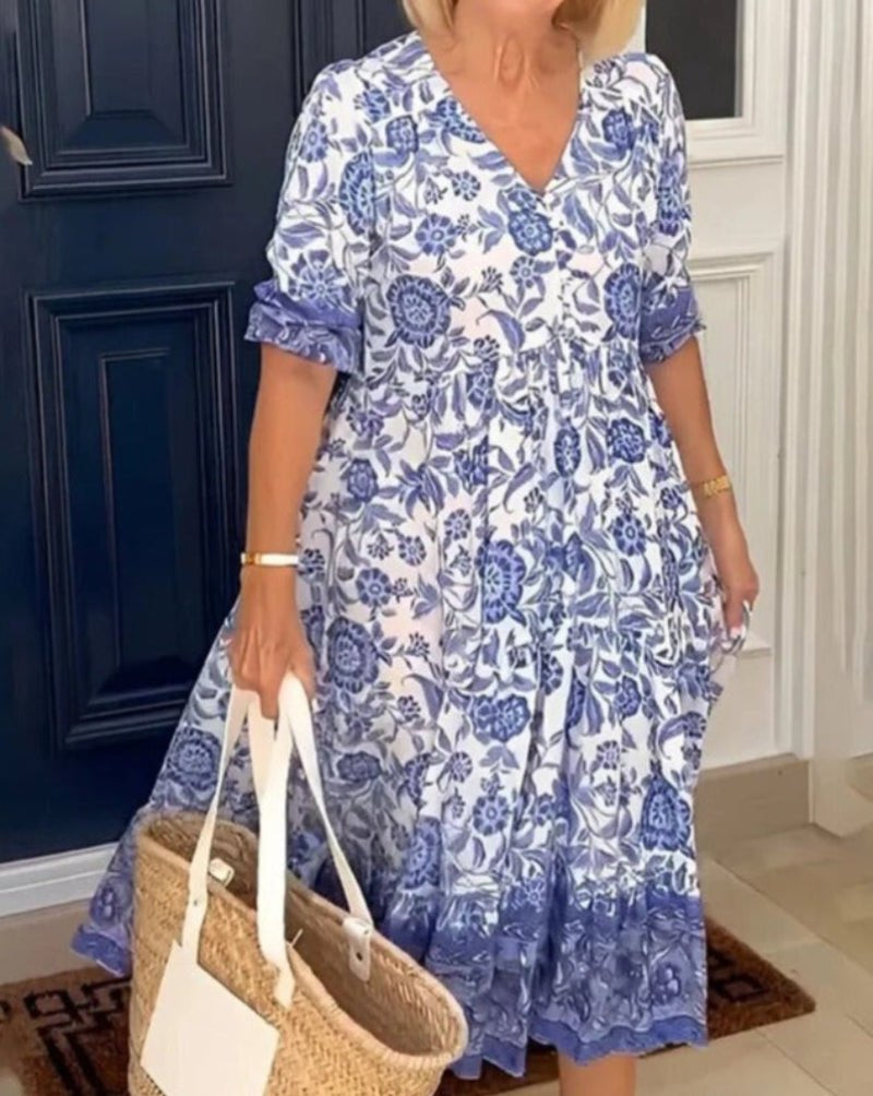 Violeta | Vestido de Verão – Leve, Feminino & Elegante - Ines Braga