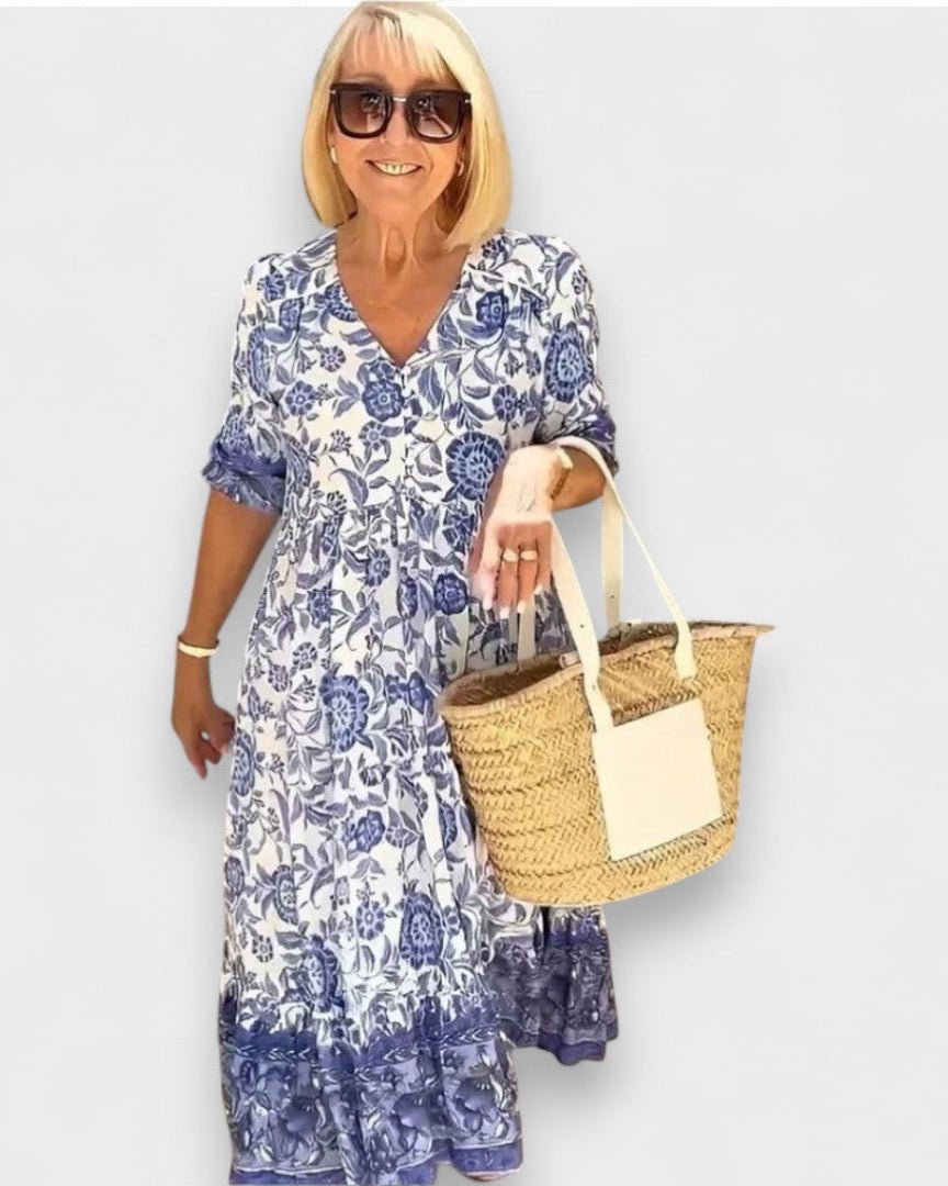 Violeta | Vestido de Verão – Leve, Feminino & Elegante - Ines Braga