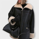 Vitória - Casaco de Couro - Ines Braga