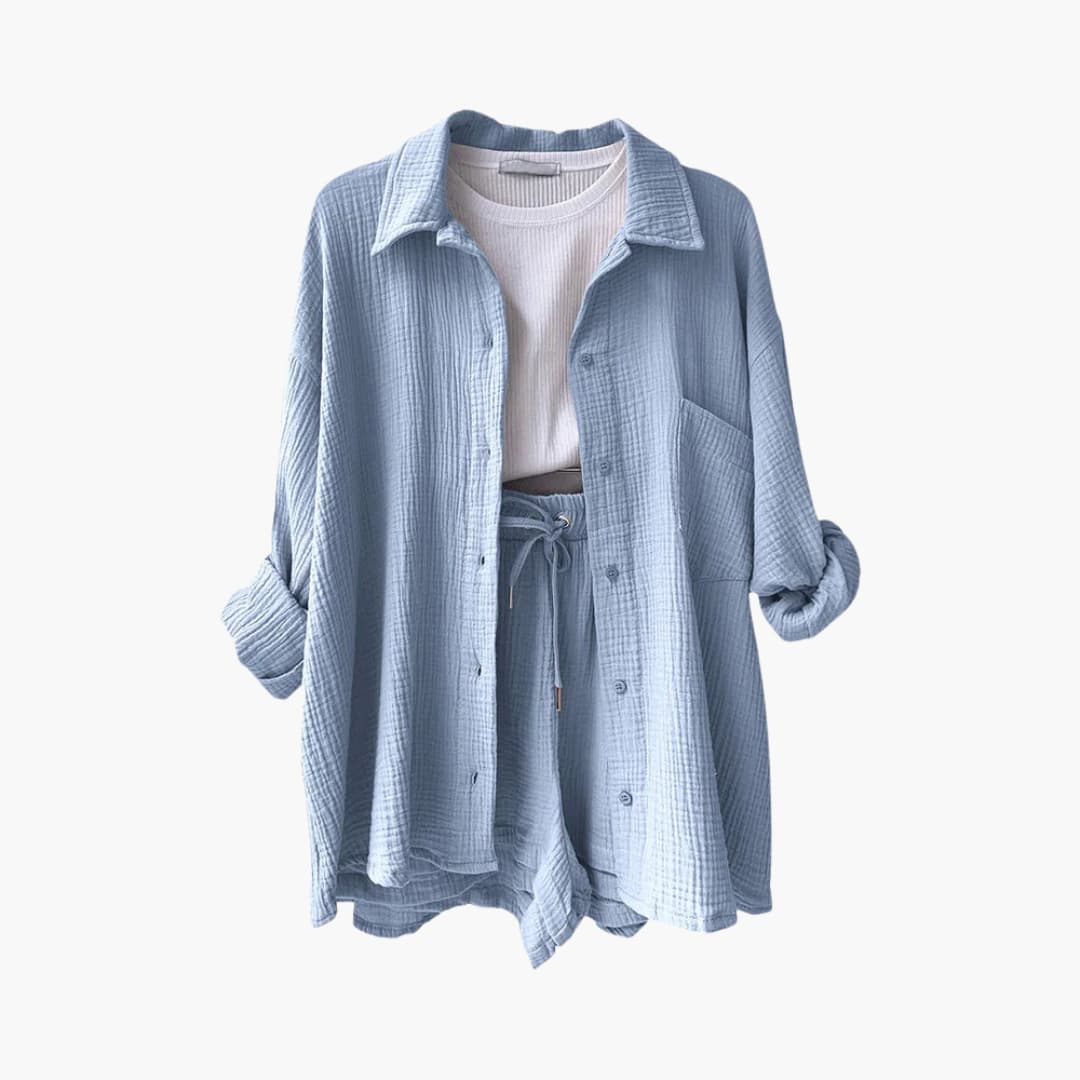 Vitoria | Conjunto de duas peças chique e descontraído - Ines Braga