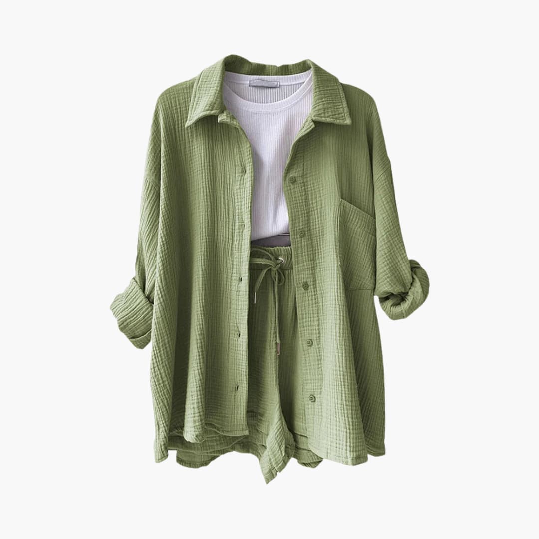 Vitoria | Conjunto de duas peças chique e descontraído - Ines Braga