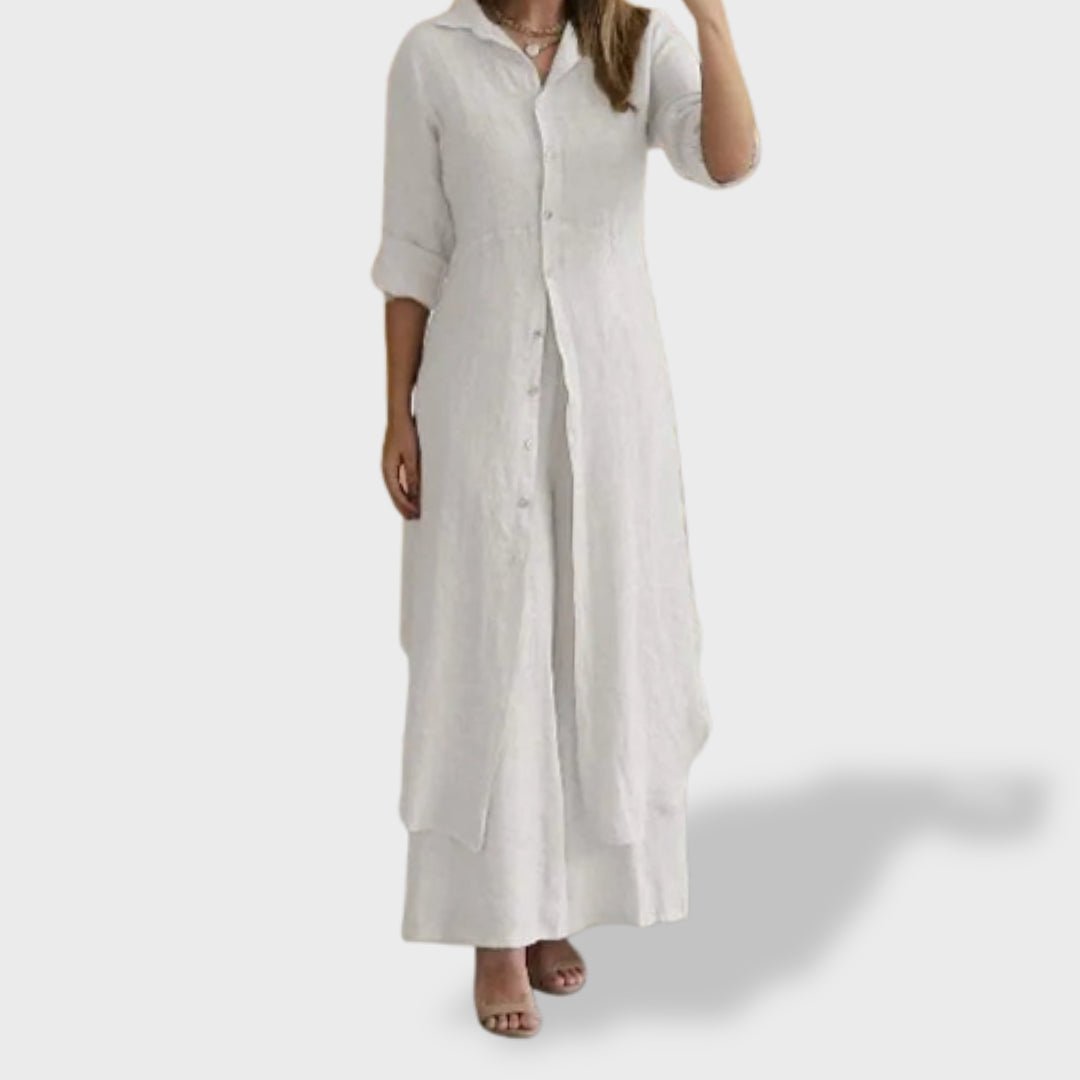 Vivenne | Conjunto de duas peças de linho de luxo - Ines Braga