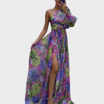 Whitney | Vestido Elegante e Fluido de Ombro para Eventos de Verão - Ines Braga