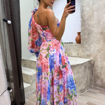 Whitney | Vestido Elegante e Fluido de Ombro para Eventos de Verão - Ines Braga